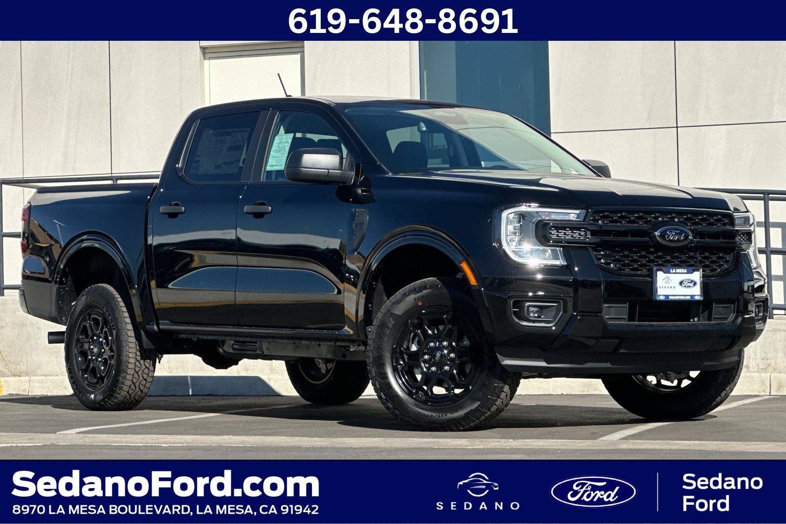 New 2025 Ford Ranger XLT w/ Equipment Group 301A High