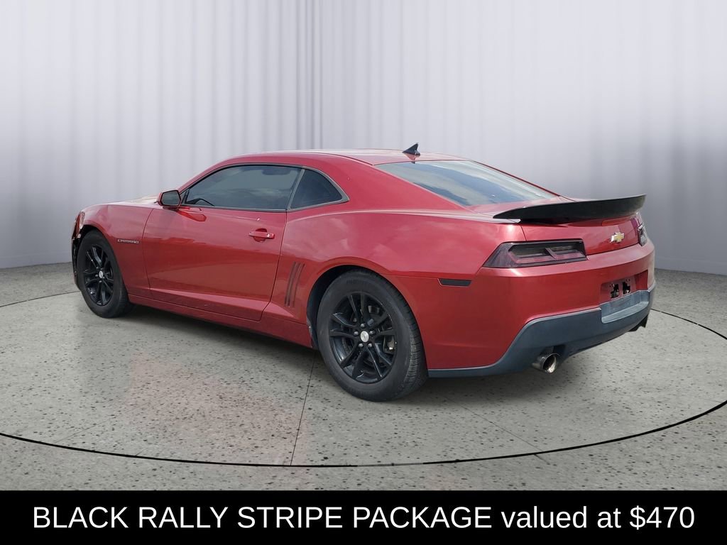 Used 2015 Chevrolet Camaro LT w/ Black Rally Stripe Package RWD image 5