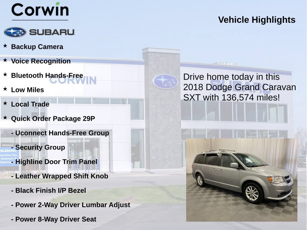 Used 2018 Dodge Grand Caravan SXT FWD image 6