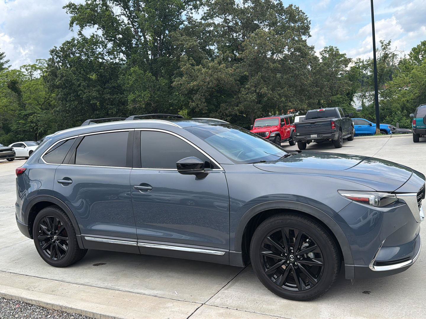Used 2021 MAZDA CX-9 Carbon Edition FWD image 2