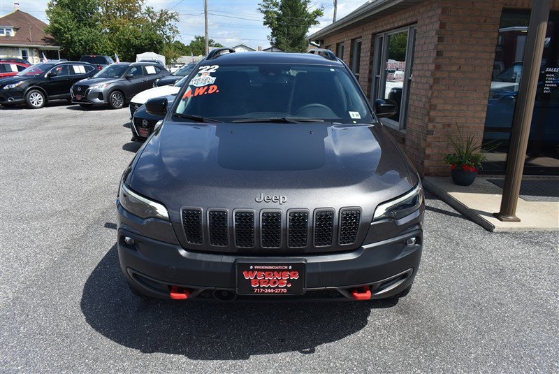 Used 2022 Jeep Cherokee Trailhawk AWD/4WD image 9