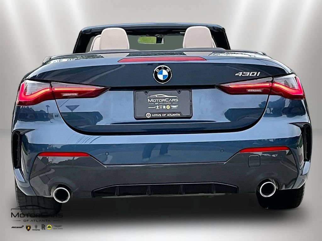Used 2024 BMW 430i Convertible w/ M Sport Package RWD image 4