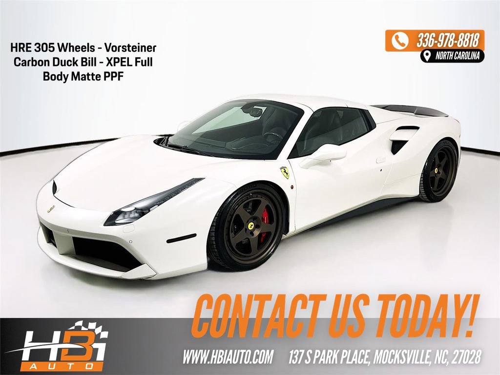 Used 2018 Ferrari 488 Spider image 1
