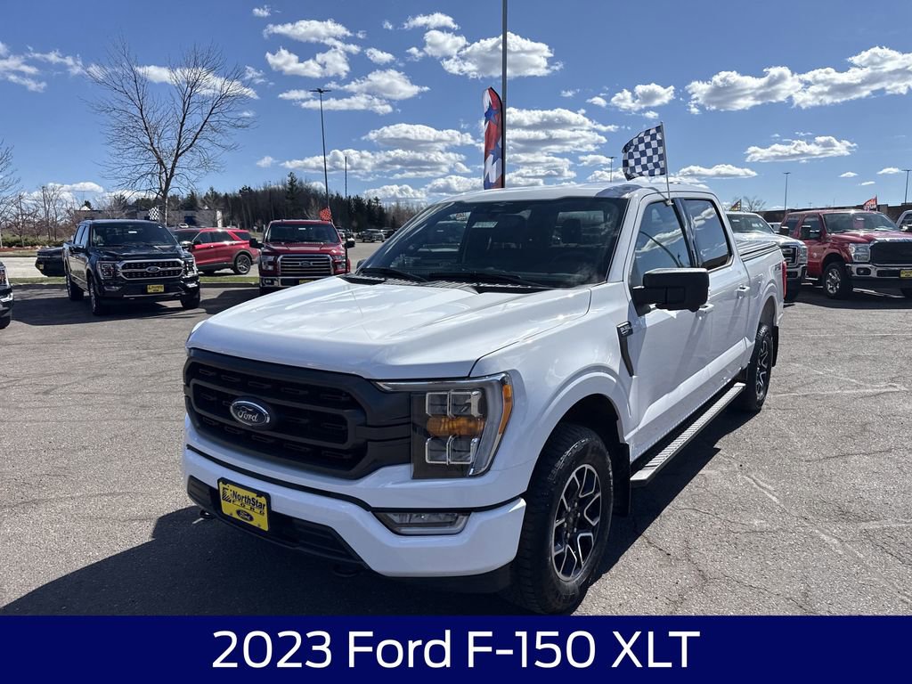 Used 2023 Ford F150 XLT w/ Equipment Group 302A High AWD/4WD image 3