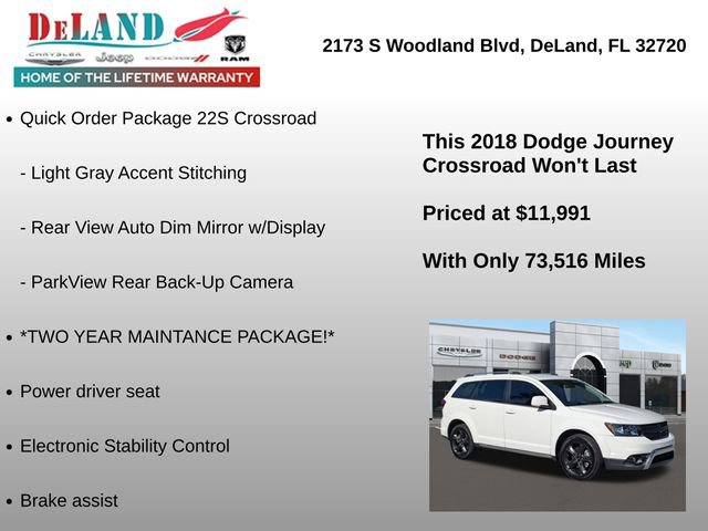 Used 2018 Dodge Journey Crossroad image 6