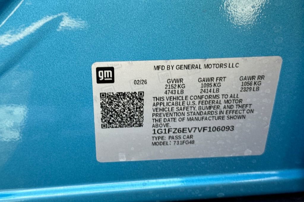 New 2027 Chevrolet Bolt RS w/ Technology Package image 27