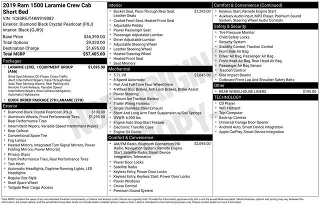 Used 2019 RAM 1500 Laramie image 31