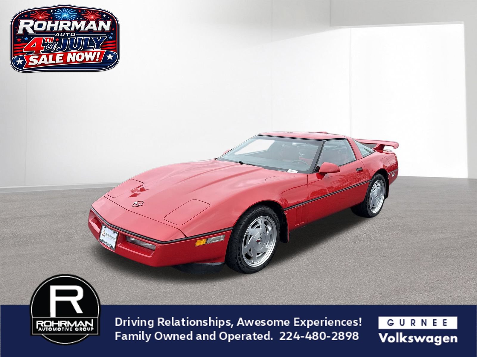Used 1988 Chevrolet Corvette Coupe
