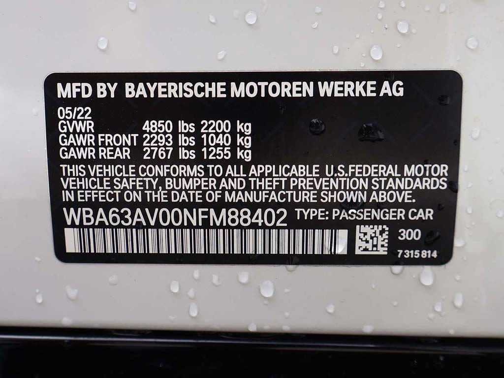 Used 2022 BMW 430i Gran Coupe w/ M Sport Package RWD image 59