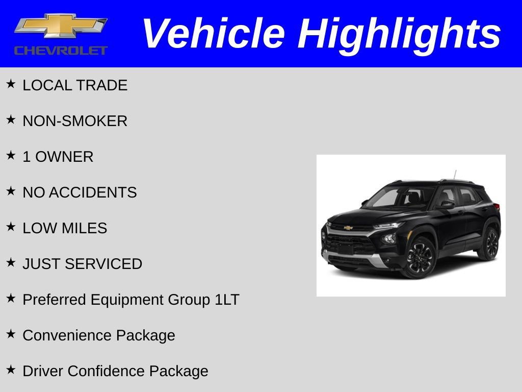 Used 2023 Chevrolet TrailBlazer LT w/ Convenience Package FWD image 2