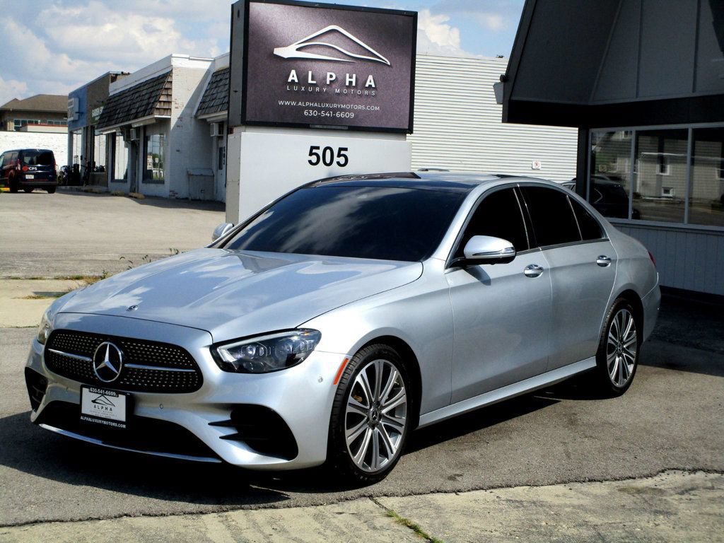 Used 2021 Mercedes-Benz E 350 4MATIC Sedan w/ Premium Package image 5