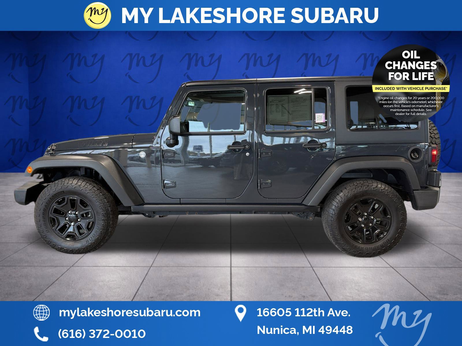 Used 2016 Jeep Wrangler Unlimited Sport AWD/4WD image 4