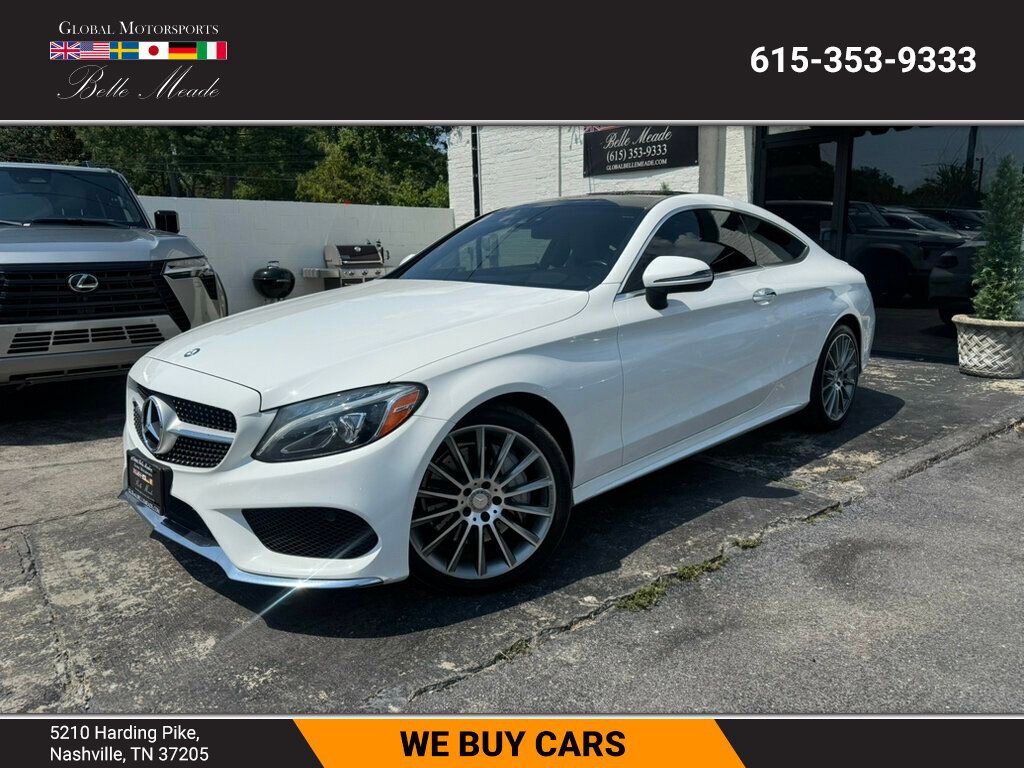 Used 2017 Mercedes-Benz C 300 4MATIC Coupe
