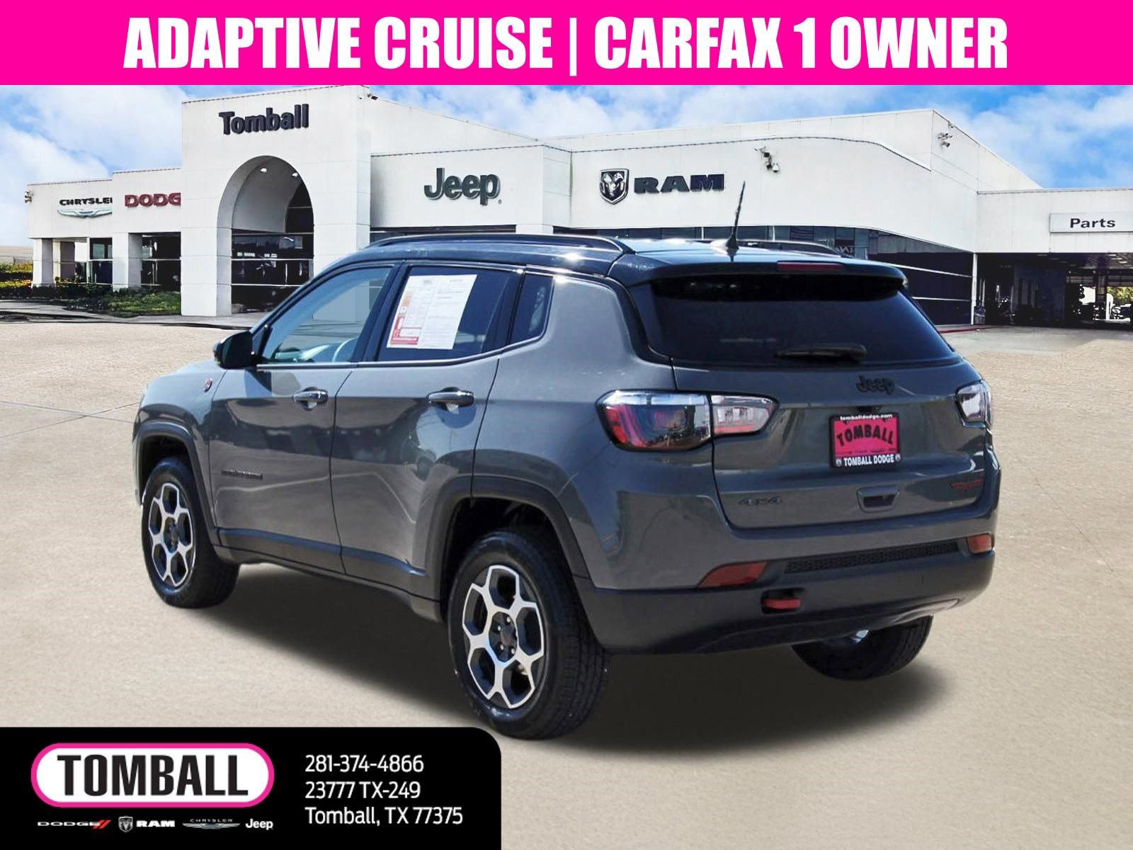 Used 2022 Jeep Compass Trailhawk AWD/4WD image 5