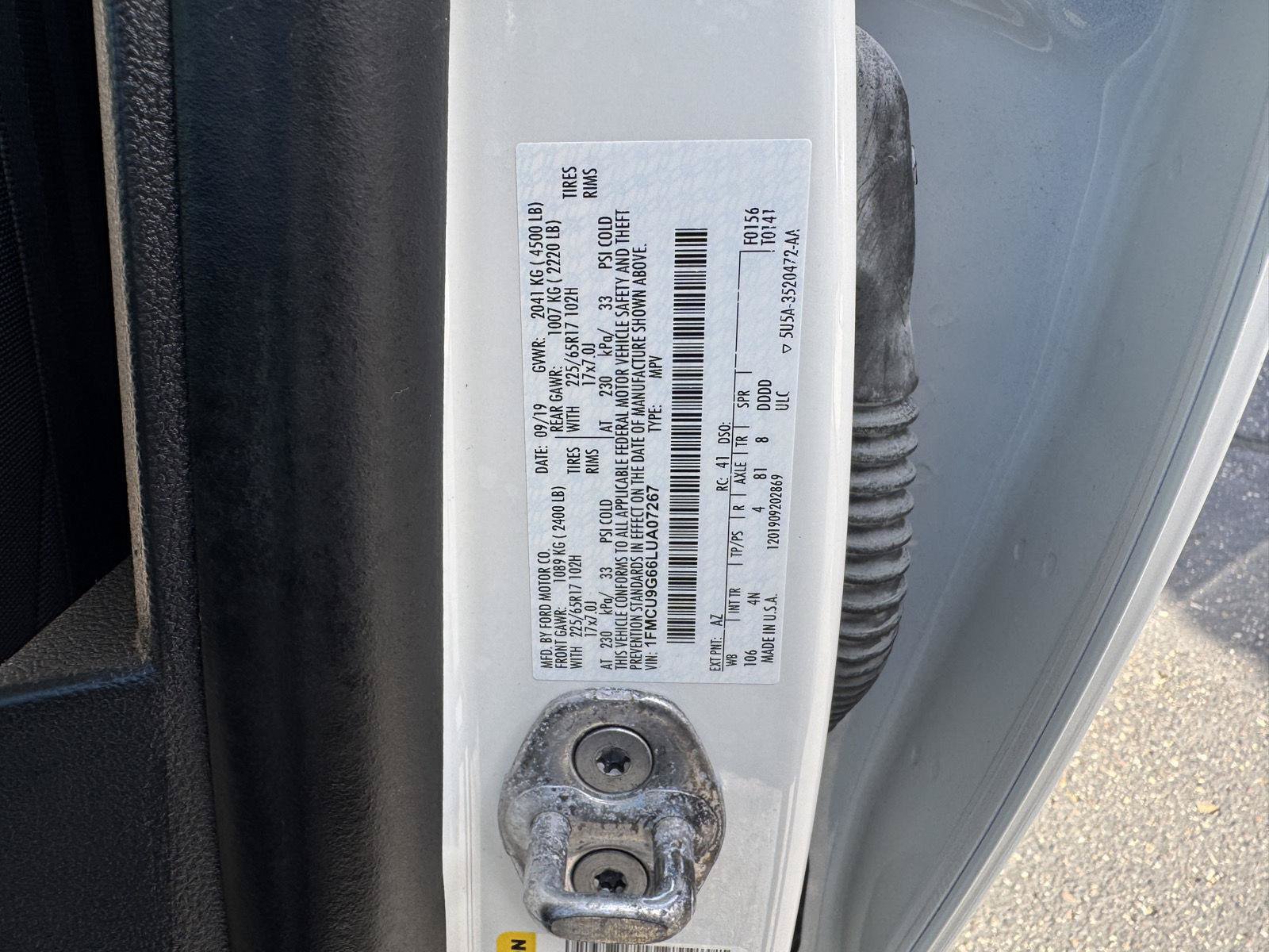 Used 2020 Ford Escape SE AWD/4WD image 29