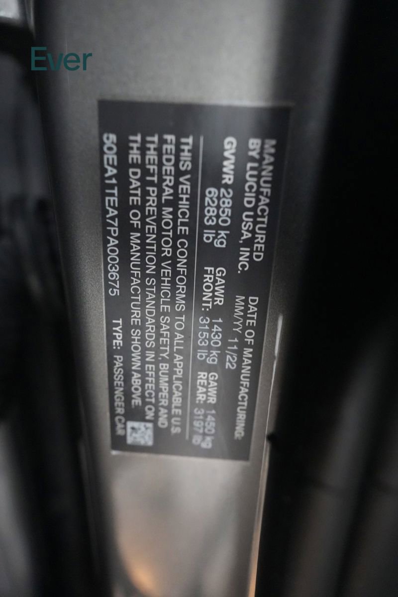 Used 2023 Lucid Air Touring image 26