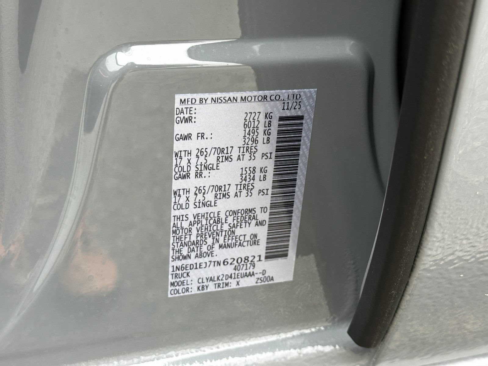 New 2026 Nissan Frontier Pro-X w/ Tow Package RWD image 35
