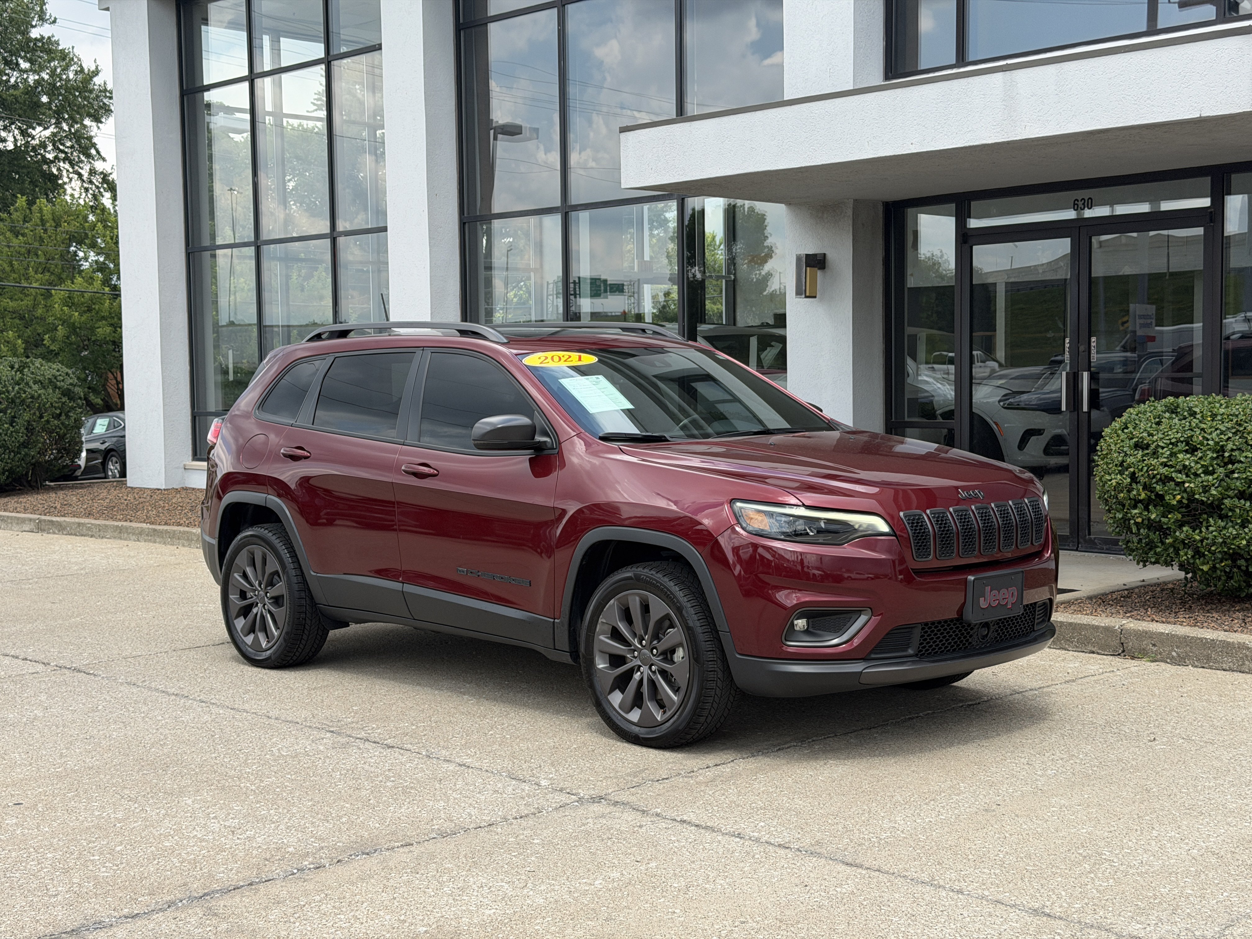 Used 2021 Jeep Cherokee Latitude Lux 80th Anniv w/ Quick Order Package 2YU 80th AWD/4WD video 2
