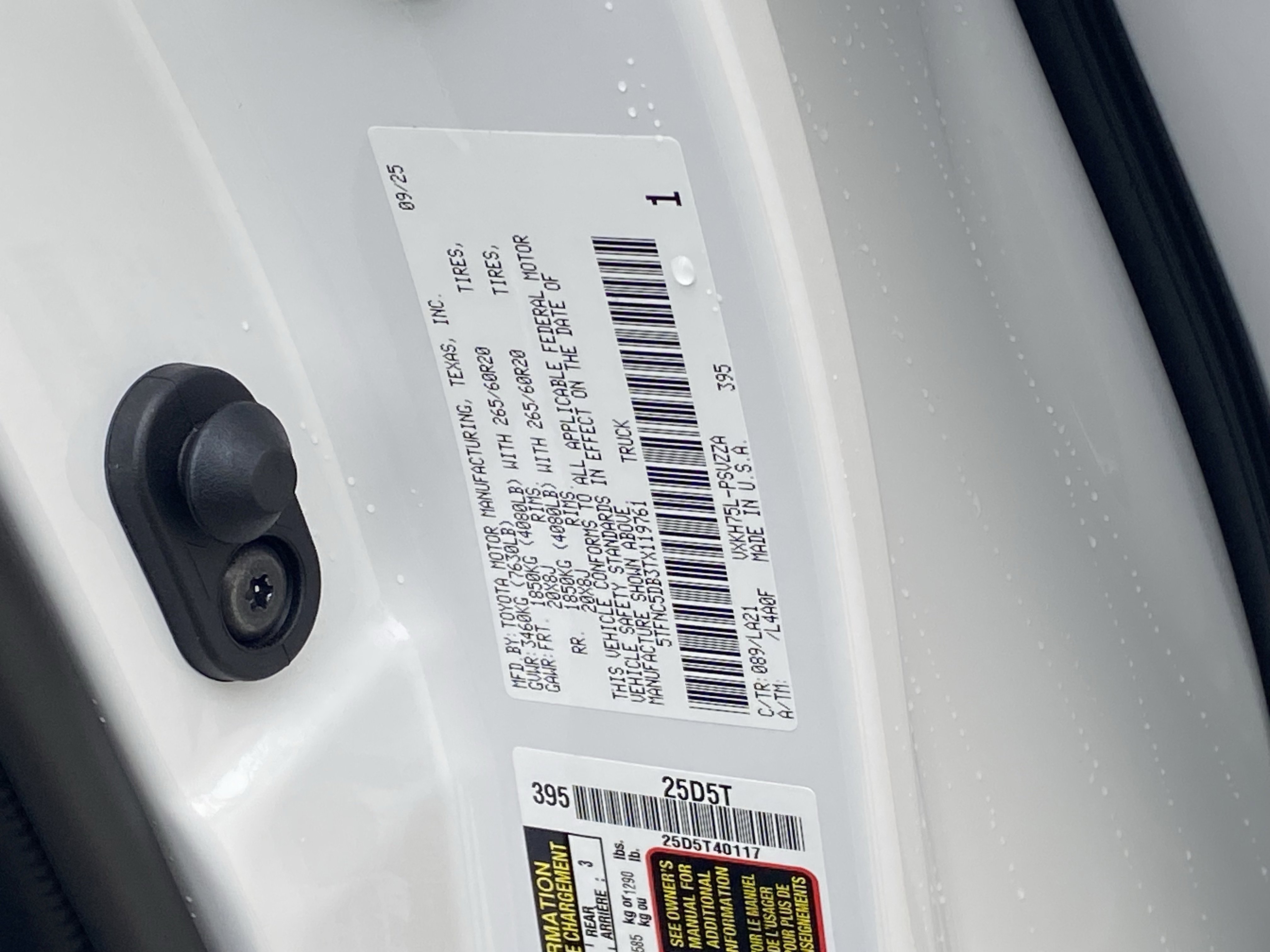 New 2026 Toyota Tundra Platinum image 21