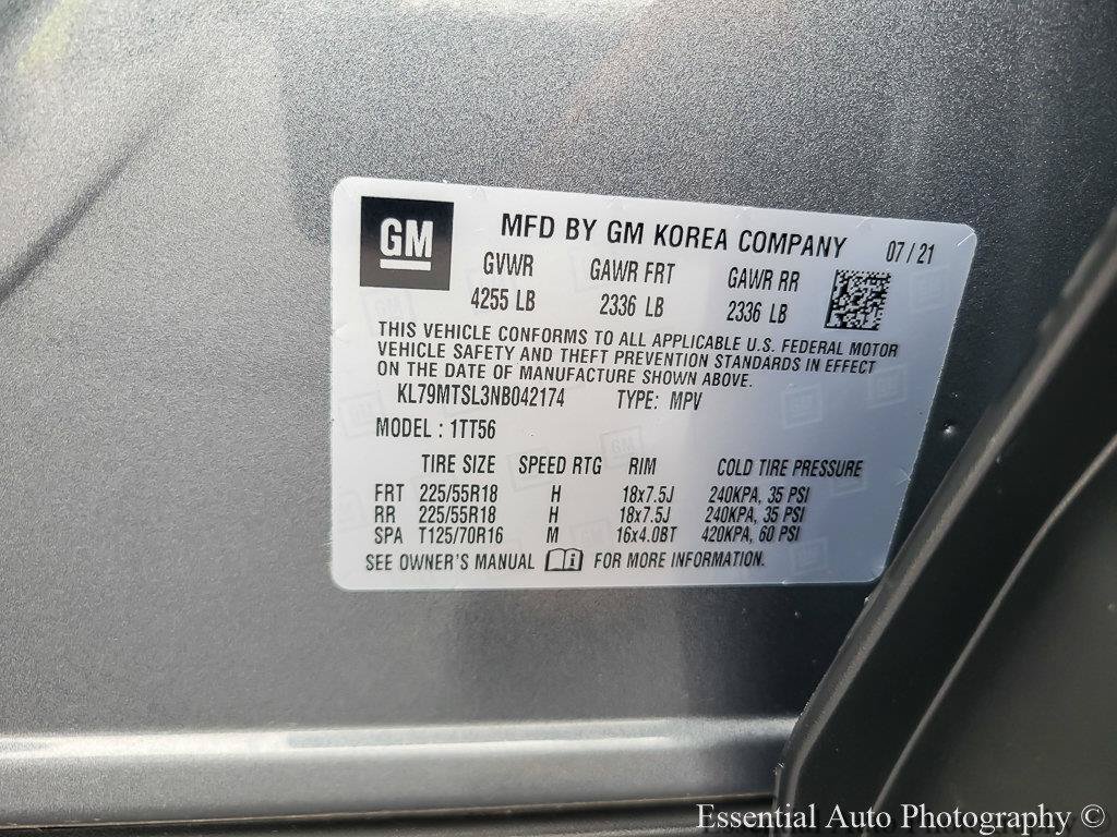 Certified 2022 Chevrolet TrailBlazer RS FWD image 29