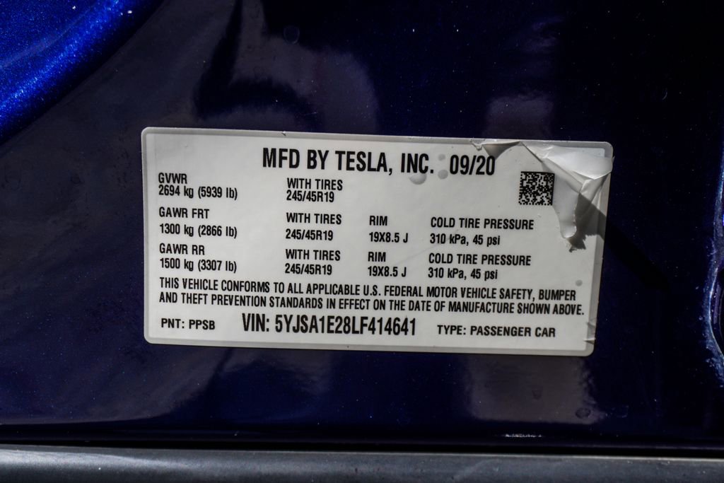 Used 2020 Tesla Model S Long Range image 43