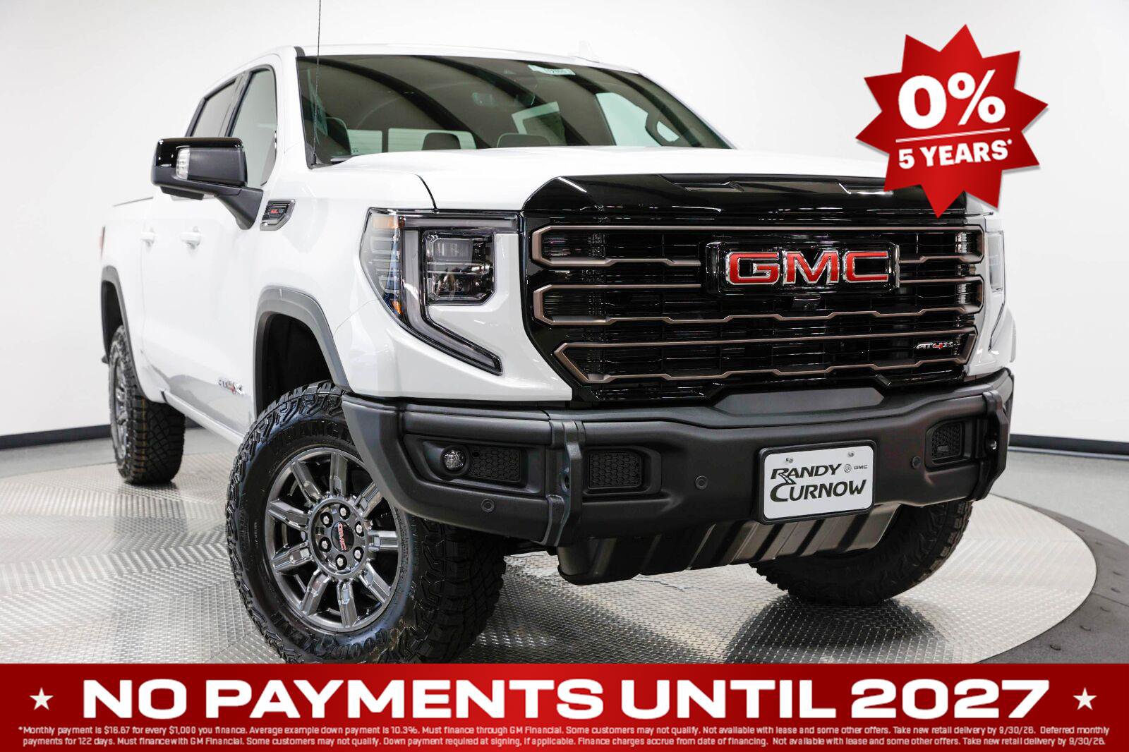 New 2026 GMC Sierra 1500 AT4X