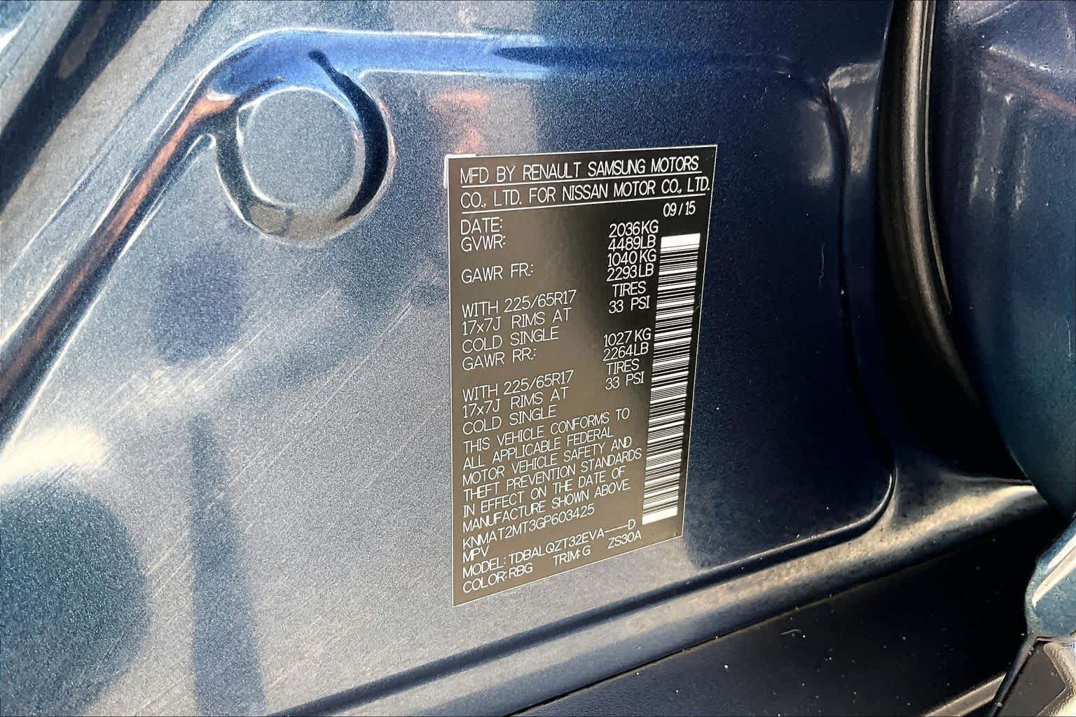 Used 2016 Nissan Rogue SV FWD image 34