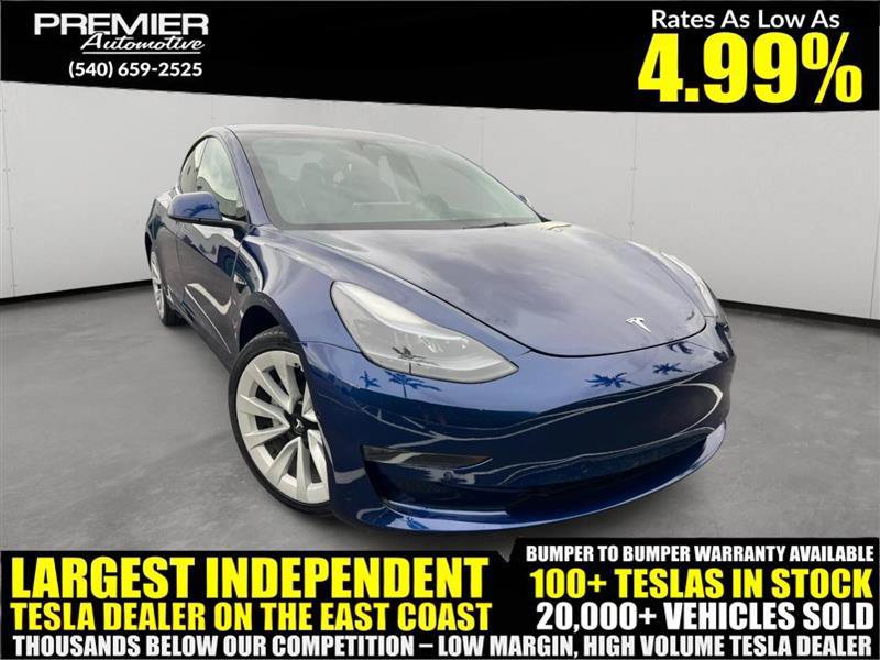 Used 2022 Tesla Model 3 Long Range AWD/4WD image 1