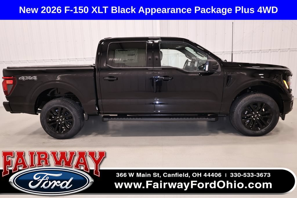 New 2026 Ford F150 XLT w/ Equipment Group 303A High