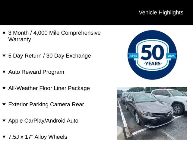 Used 2020 Toyota Camry LE FWD image 5
