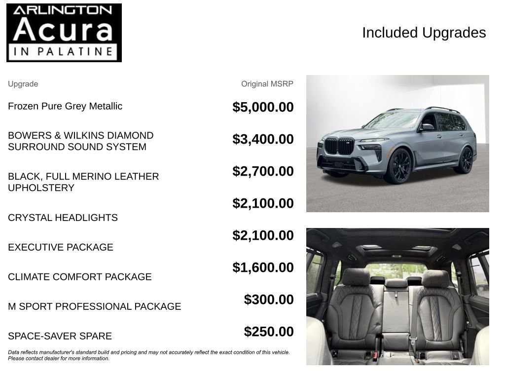 Used 2024 BMW X7 M60i w/ Executive Package AWD/4WD image 4
