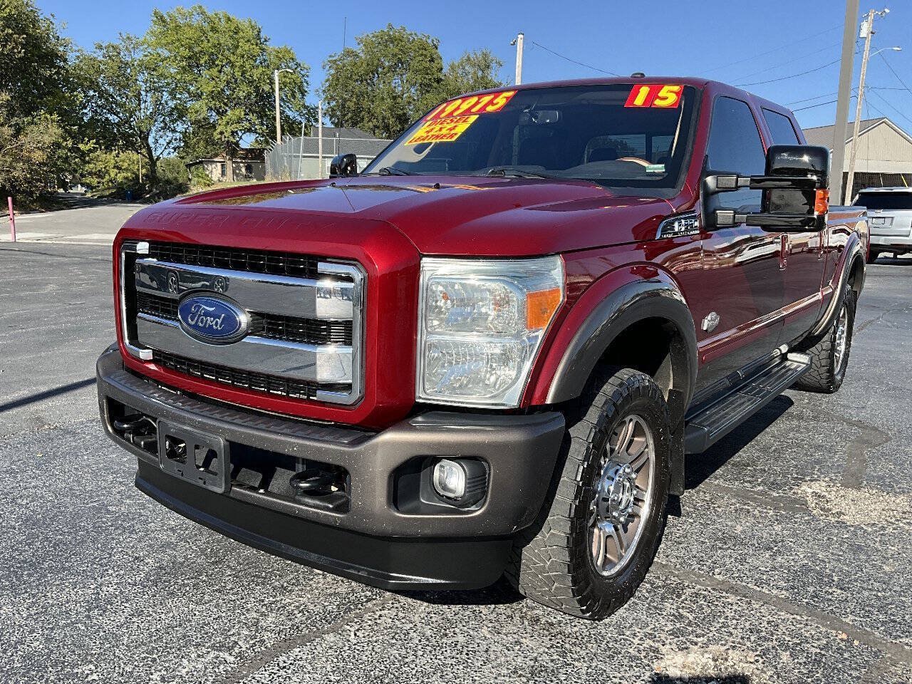 Used 2015 Ford F250 King Ranch w/ FX4 Off-Road Package AWD/4WD image 38
