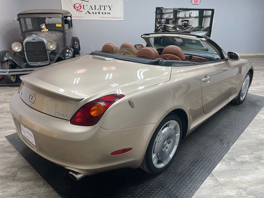 Used 2002 Lexus SC 430 Convertible image 11