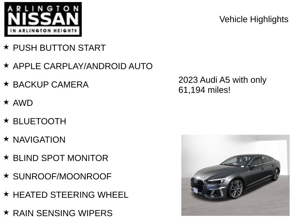 Used 2023 Audi A5 2.0T Premium Plus AWD/4WD image 7