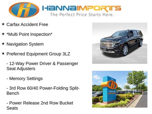 Used 2021 Chevrolet Suburban High Country w/ Premium Package image 8