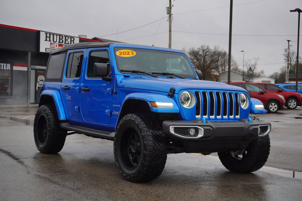 Used 2023 Jeep Wrangler Unlimited Sahara w/ Cold Weather Group image 9