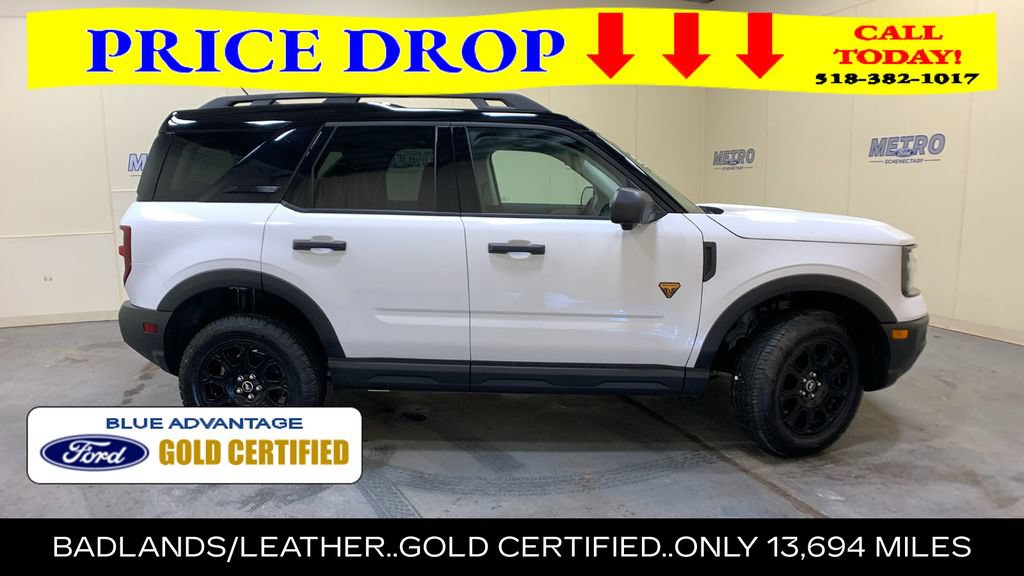 Certified 2025 Ford Bronco Sport Badlands w/ Badlands Tech Package AWD/4WD image 2