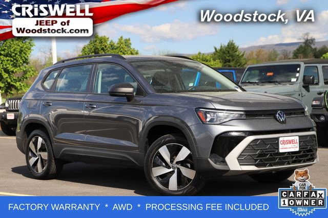 Used 2025 Volkswagen Taos S AWD/4WD image 1