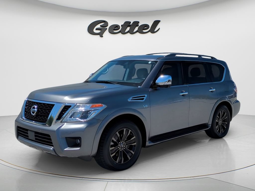 Certified 2019 Nissan Armada Platinum w/ Captain's Chairs Package