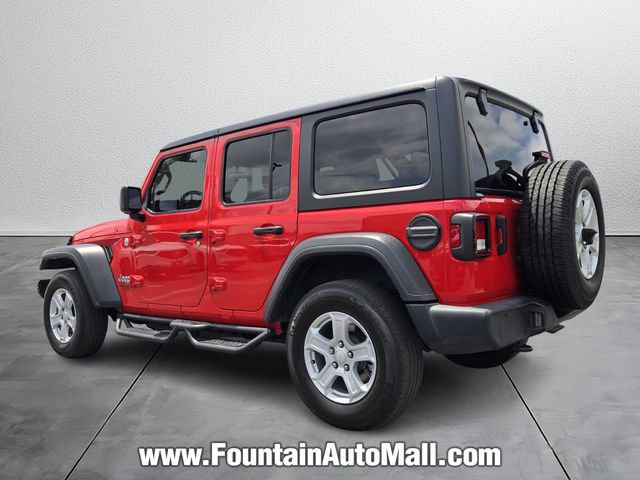 Used 2021 Jeep Wrangler Unlimited Sport AWD/4WD image 3