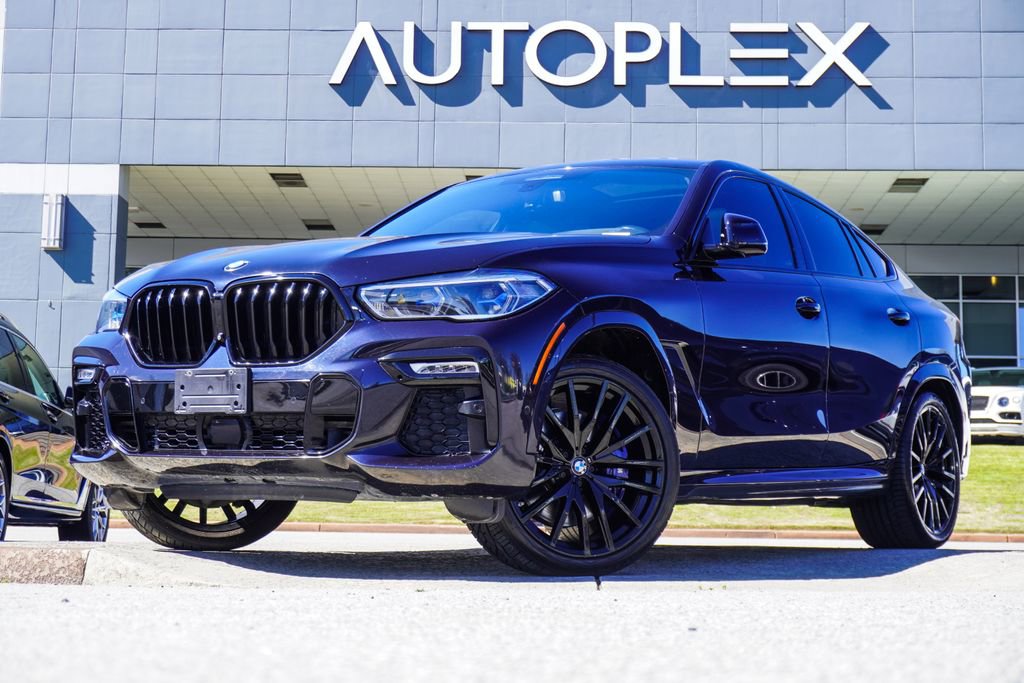 Used 2021 BMW X6 M50i w/ Executive Package image 1