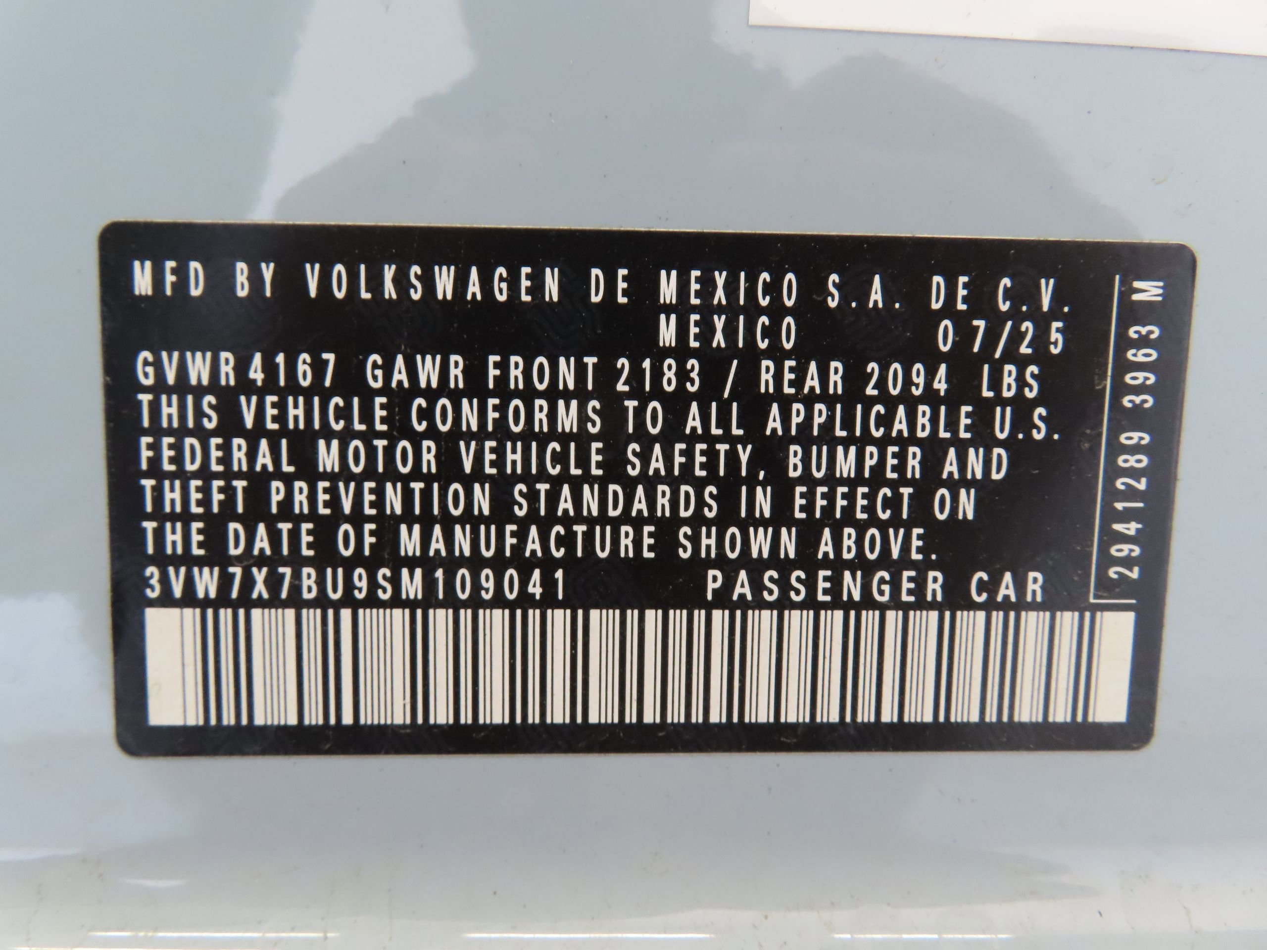 New 2025 Volkswagen Jetta SE FWD image 27