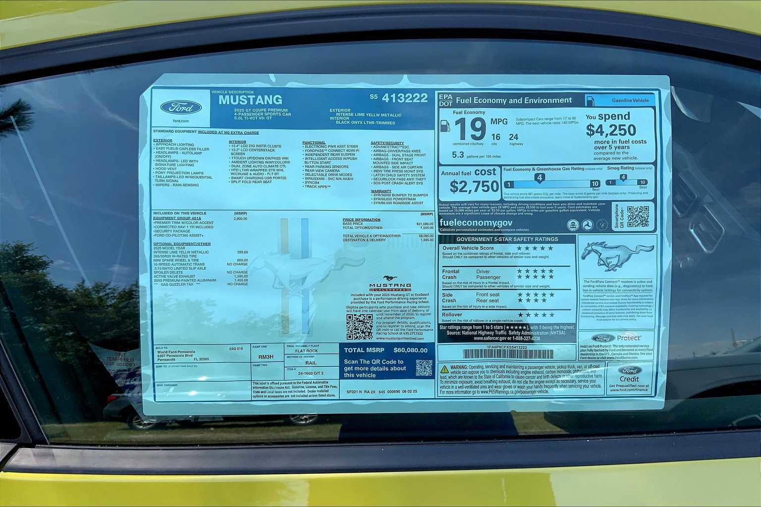 New 2025 Ford Mustang GT Premium image 17
