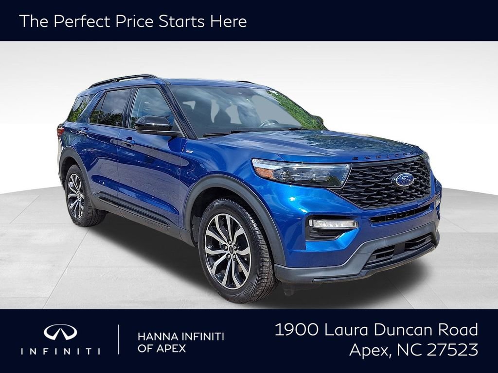 Used 2022 Ford Explorer ST-Line w/ Class IV Trailer Tow Package RWD image 1