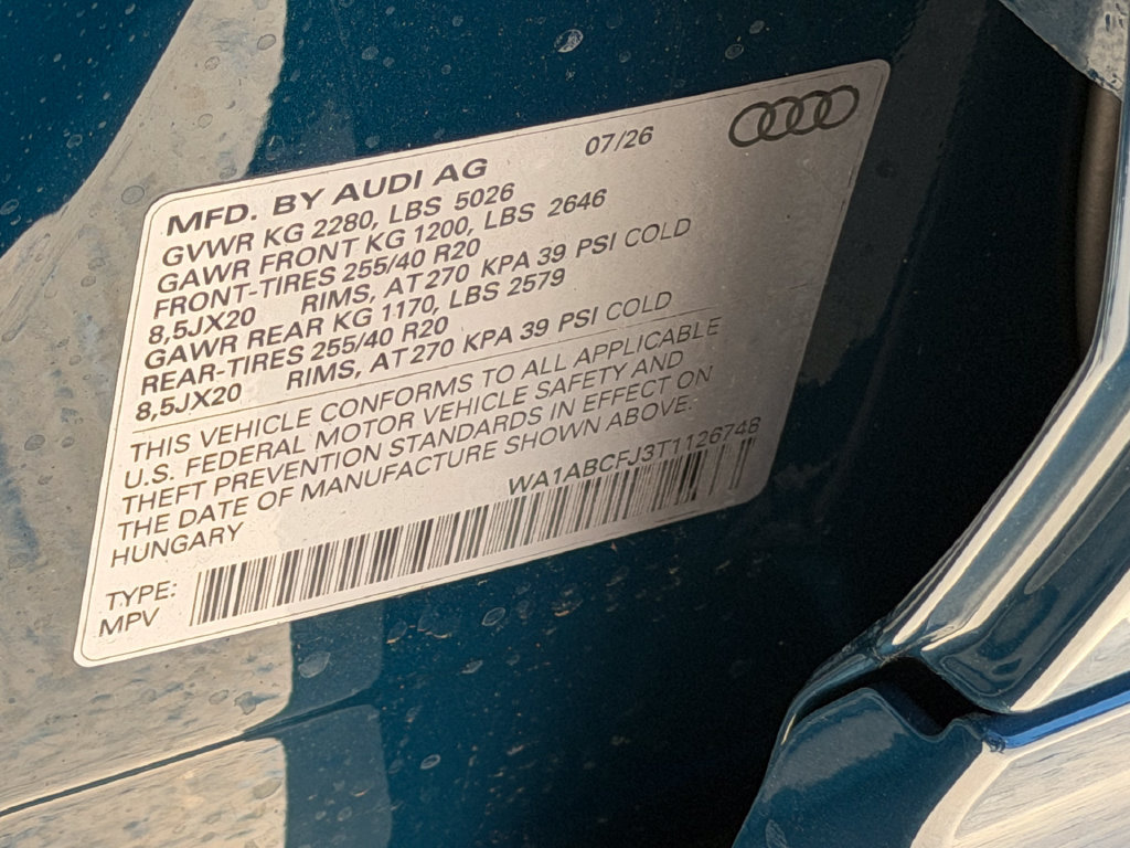 New 2026 Audi Q3 quattro 2.0T AWD/4WD image 32