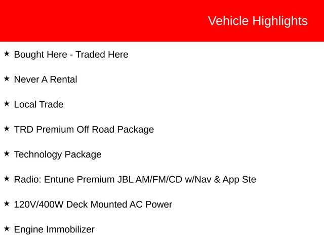 Used 2021 Toyota Tacoma TRD Off-Road w/ TRD Premium Off Road Package AWD/4WD image 3