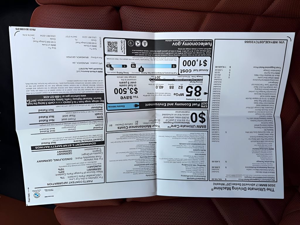 New 2026 BMW i7 eDrive50 w/ Executive Package RWD image 24