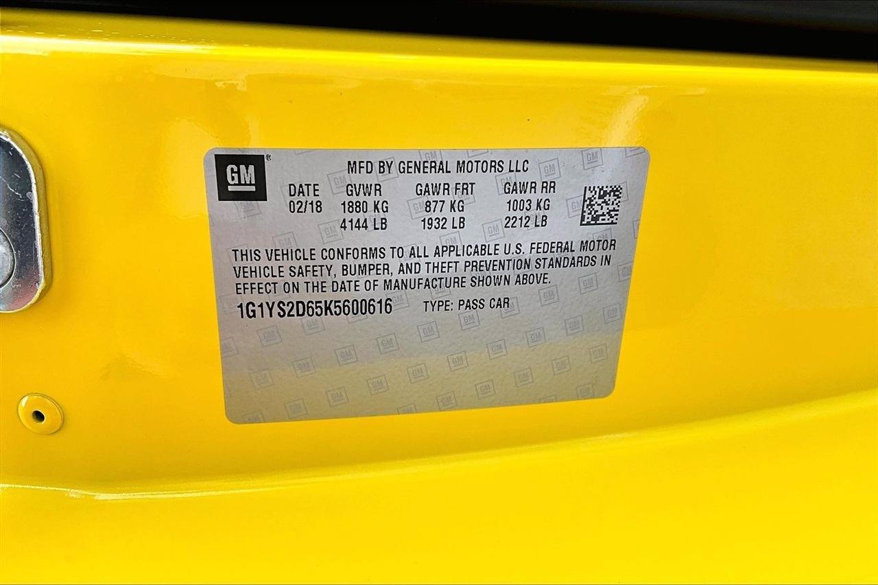 Used 2019 Chevrolet Corvette Z06 RWD image 19