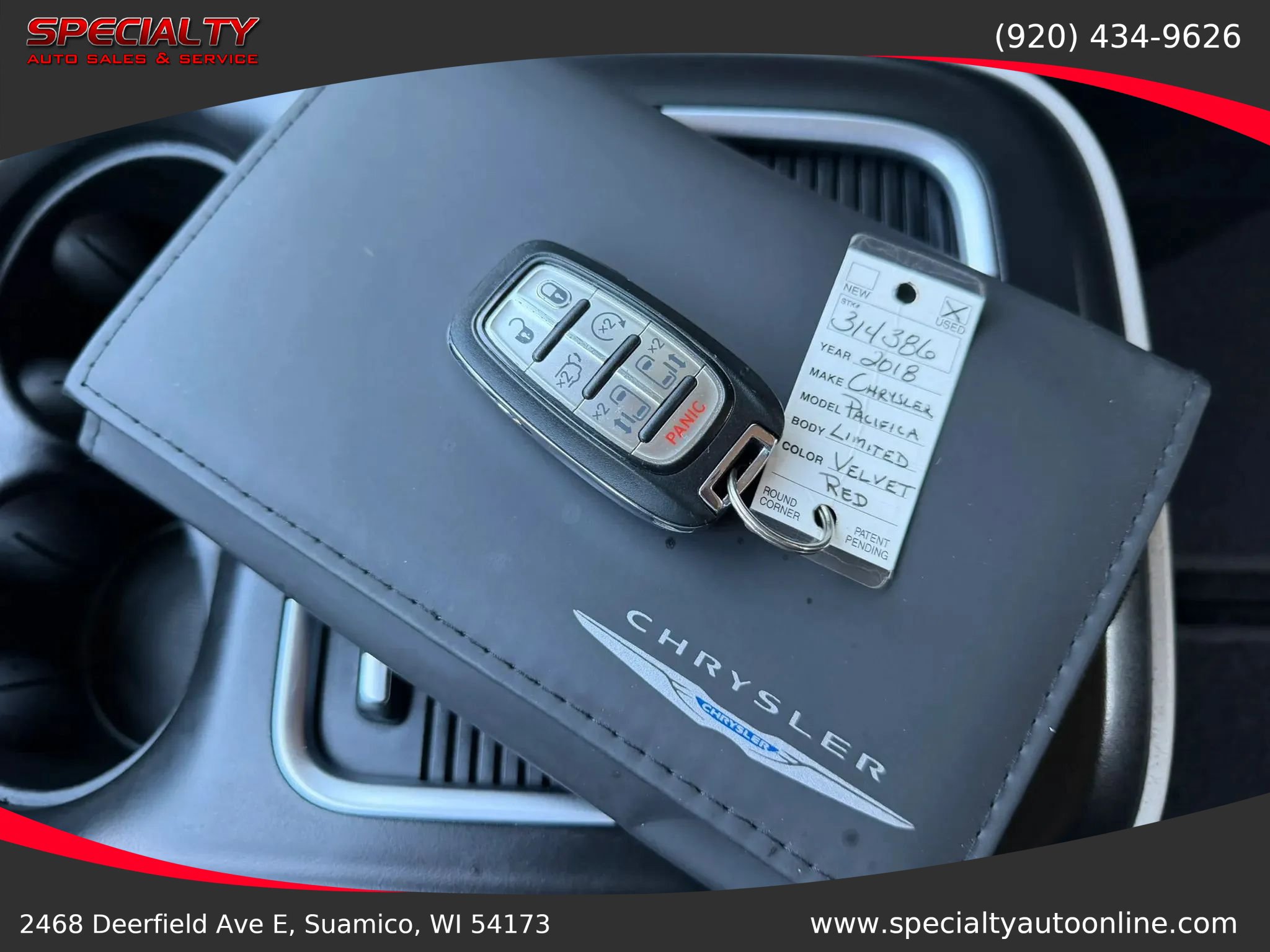 Used 2018 Chrysler Pacifica Limited FWD image 44
