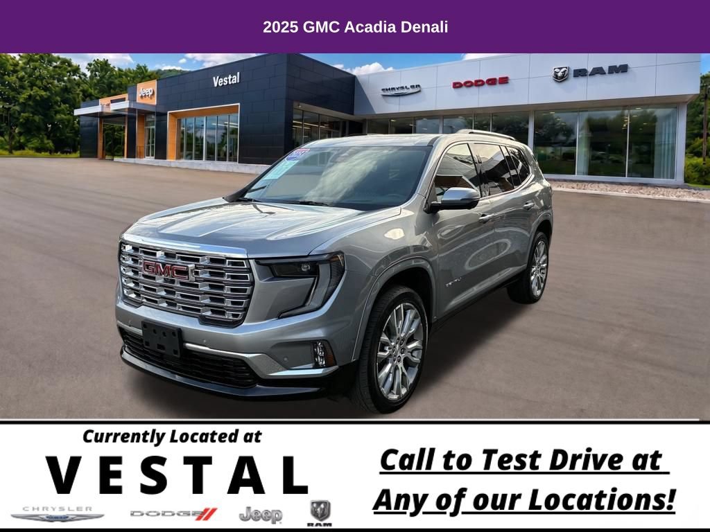 Used 2025 GMC Acadia Denali w/ Super Cruise Package AWD/4WD image 1